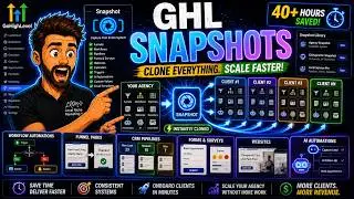 GoHighLevel Snapshots Tutorial: Never Redo Setups Again