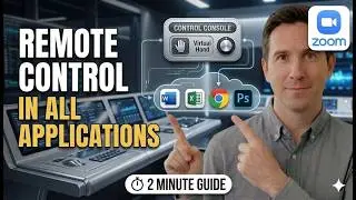 How to Enable Remote Control in All Applications in Zoom 2 Minutes