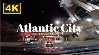 Atlantic City, New Jersey 🇺🇸 4K Drive