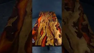Lava table with a lens effect! Shorts WOODS 