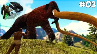 DOMAMOS O MAMMOTH PRÉ HISTORICO GIGANTE, GIGAMOTH! pt.03 -- ARK KAIJU TITANS