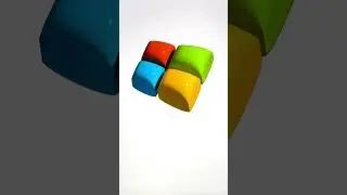 Giving famous logos 3D redesigns: Part 24! #logos #logoeffects #3Ddesign #3D #illustrator #shorts