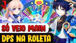 ME TROLLARAM E TIVE QUE USAR SÓ MAIN DPS | GENSHIN IMPACT