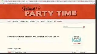 Uncover Political Fundraisers for Election 2016 and beyond with Political Party Time