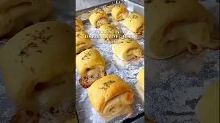 ENROLADINHO DE PRESUNTO E QUEIJO sem glúten #glutenfree #salgadoassado