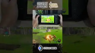 Zelda BoTW on Steam Deck Perfectly Works! #steamdeck #steamos #zeldabreathofthewild #cemu