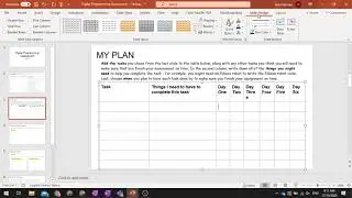 Microsoft Powerpoint - Change the Colour of a Table Cell