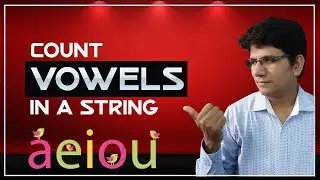 C Program to count vowels in a given string