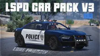 Los Santos Police Car Pack V3 For FiveM | Lore Friendly | Non Els
