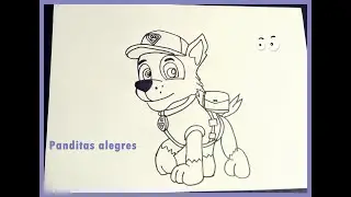 Aprende a Dibujar a Rocky de la Patrulla Canina