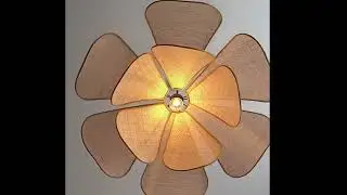 Buy Rattan Petal Art Pendant Light Video