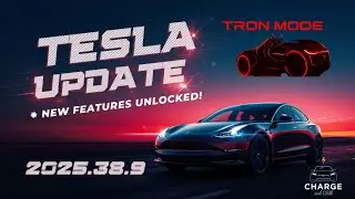 TESLA's HUGE 2025.38.9 Update: TRON MODE IS HERE! UK Version