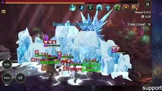 Raid shadow legends Doom Tower Frost spider 70 normal full fight