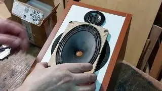 Динамик 3гд32 в ТЛ с лентой на ВЧ