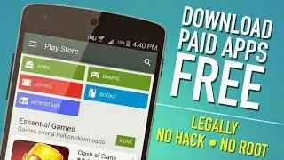 Playstore hacked!!! How to download paid games and apps for free!!!!