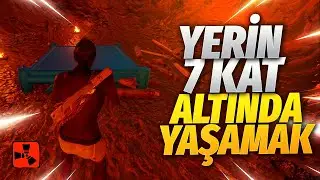 SOLO YERİN YEDİ KAT ALTINDA YAŞAMAK! | Rust Türkçe
