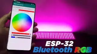DIY Bluetooth RGB Light Control with ESP32 | Step-by-Step Tutorial | (With Code And Schematic)