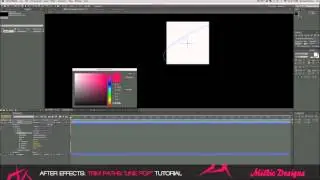 AFTER EFFECTS 2D Intro Tutorial - Line POP Effect!