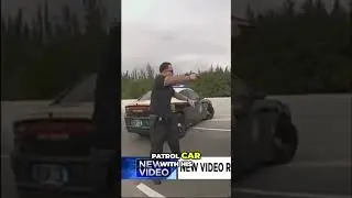 Dramatic Police Chase: Thieves steal a U-Haul and are arrested on the Florida Turnpike #shorts