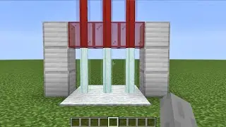 Minecraft: How to build a LASER Door (Tutorial)
