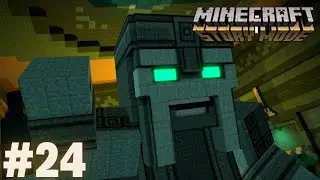 Minecraft Story Mode #24 Başımıza Bela Aldık Yine