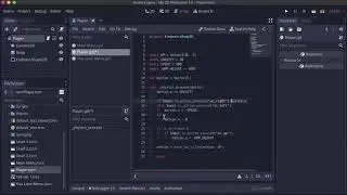 21. Adding movement to our player in Godot 3.2 - Digital Student Online School