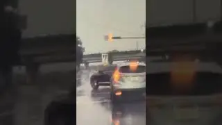 Just another day in Miami…. #calmdown #tesla #baddriving