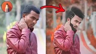 Hair Style Editing Tutorial Step By Step in Hindi || Autodesk Sketchbook Best Android App 🔥