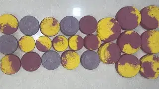Long Compilation Chalk Crush l Riddhima_asmr