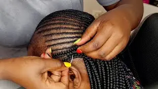 Hair Transformation || Ghana weave-on || Bandika Strands