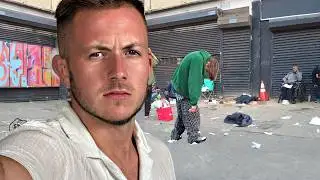 Walking the streets of Los Angeles' Most Dangerous Neighbourhoods (Skidrow) 🇺🇸