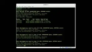 Debian 9 LVM configuration