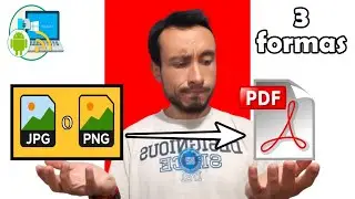 How to CONVERT an IMAGE to PDF on a Computer without Programs - 3 Ways to PASS a Photo into PDF ✅