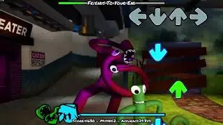 Rainbow Friends| FNF mod - GREEN VS PINK | Friday Night Funkin Mod Roblox