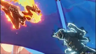 Archon Pyro Mavuika vs The First Harbinger Captain Capitano Cutscene