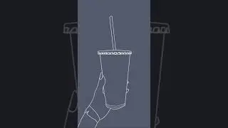 Blue drink #shorts #aesthetics #artshorts #digitaldrawing