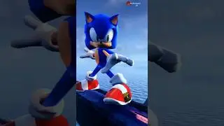 Low Poly Sonic | Sonic Frontiers mods Shorts