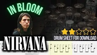Nirvana - IN BLOOM (DRUM TRACK / SHEET / MIDI)