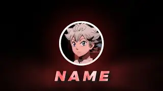 Intro Preset Asta Anime intro preset Alight Motion // FREE PRESET