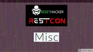RESTCON CTF 2020 || Misc Challs || Fatal Kali