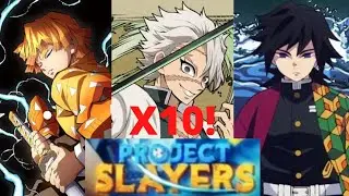 (PS) Killing ALL Slayer Bosses in Project Slayers