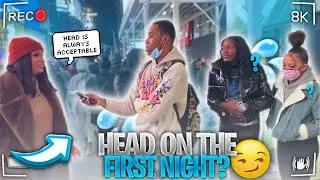 IS HEAD ACCEPTABLE ON THE FIRST NIGHT ?💦 | PUBLIC INTERVIEW | KID JUMPS IN WISHING WELL FOR 1K!💰