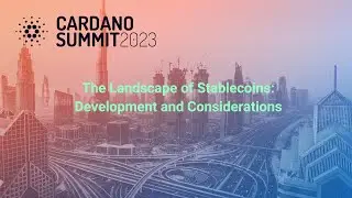 The Landscape of Stablecoins: Development and Considerations
