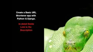 Create a basic URL shortener app with Python in 20 minutes!