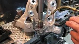Ball joint taper reaming vertical milling