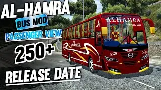 📍Al-Hamra Passenger Bus Mod Release Date🔰Bus Simulotar Indonesia⚡V.4.2 Version 📌