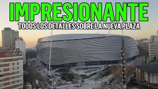 💥 BRUTAL PLAZA de SAGRADOS CORAZONES ⚠️OBRAS del SANTIAGO BERNABÉU [28 Diciembre 2023]