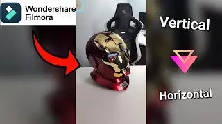 How To Get Horizontal Background Effect on Vertical Video (Wondershare Filmora)