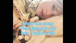 #taylorswift #swiftiesforever  What got you into her? What was the last song you heard from her?