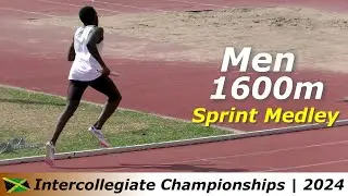 GC Foster College Wins the Men 1600m Medley | Intercol Champs 2024